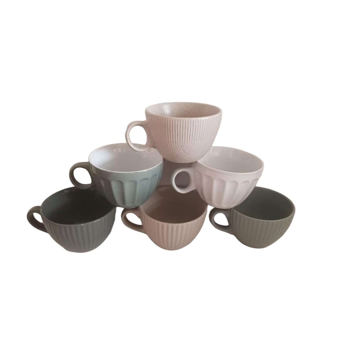 MUG SOPERO FACETADO 415ML SURTIDO 