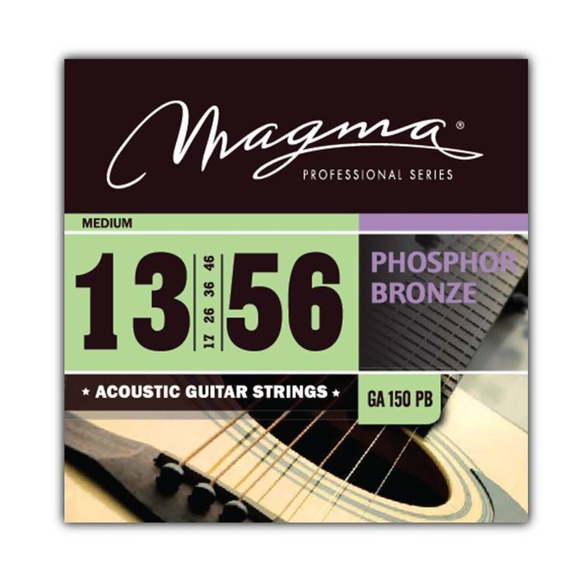Encordado Guitarra Acustica Magma Phosph Broze .013 GA150PB 