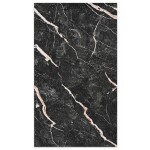 Placa PVC marmol 1,22x2,44m negro c/gris DY2425