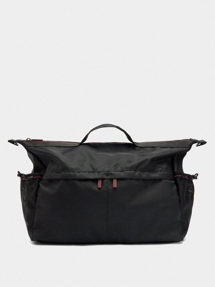 Bolso De Deporte De Nylon negro