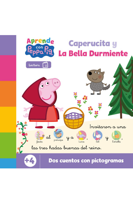 APRENDE CON PEPPA PIG. CAPERUCITA Y LA BELLA DURMIENTE APRENDE CON PEPPA PIG. CAPERUCITA Y LA BELLA DURMIENTE