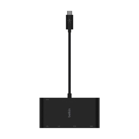 Belkin - Adaptador de carga y multimedia - USB-C - VGA, HDMI - 1GbE Belkin - Adaptador de carga y multimedia - USB-C - VGA, HDMI - 1GbE