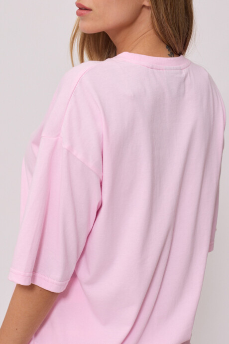 T-SHIRT LIORA RUSTY Rosa Claro