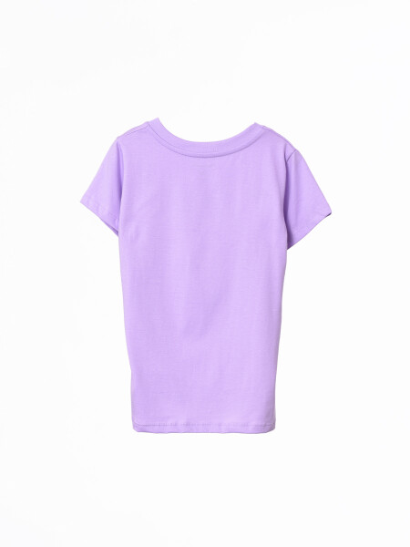 REMERA ESTAMPADA LILA