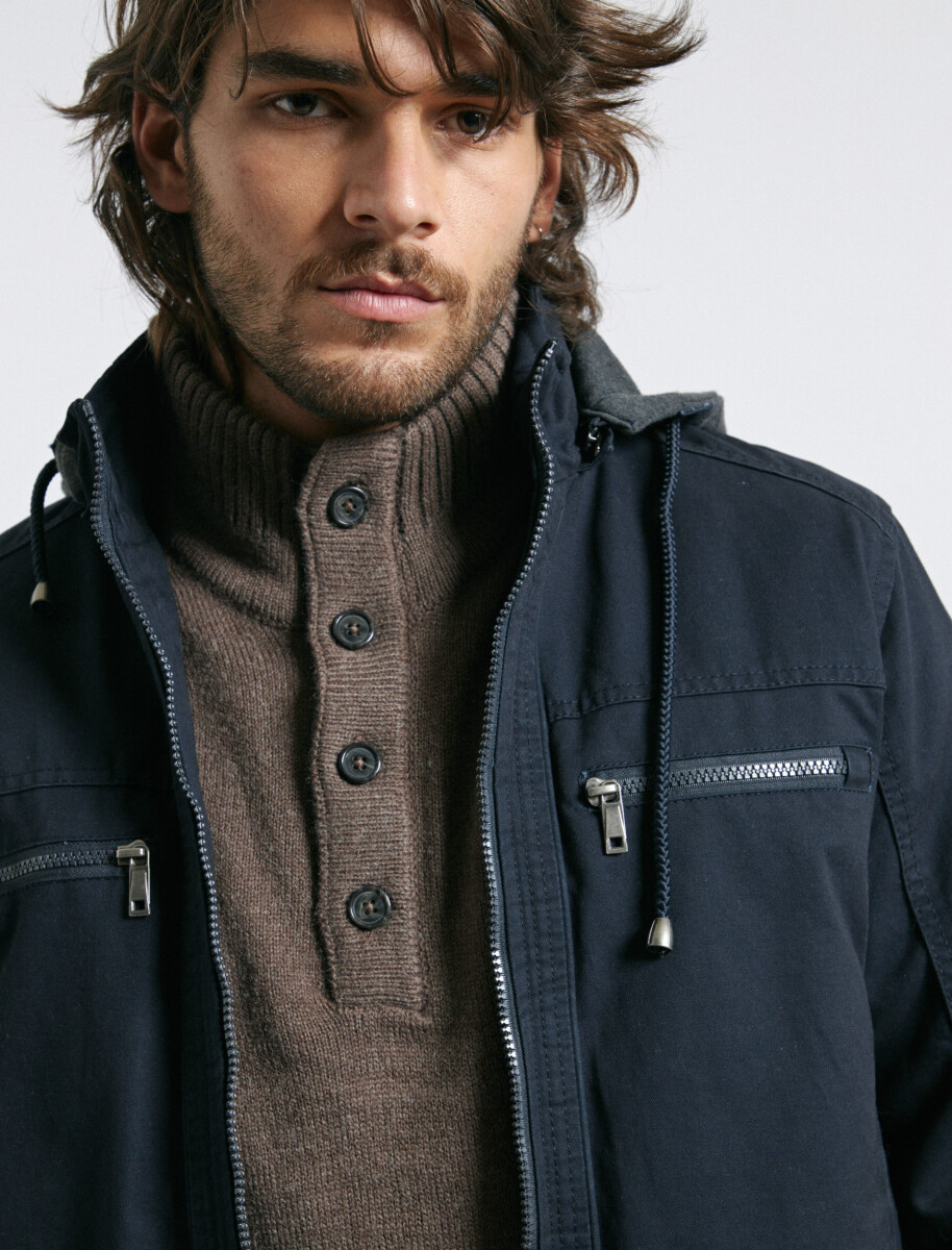 CAMPERA HARRY - Azul Oscuro 