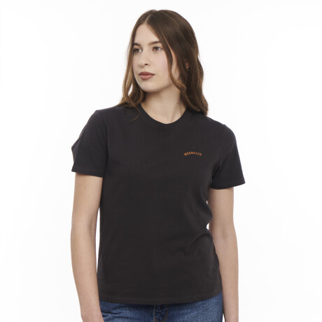 Remera Wrangler de Dama - SS Fashion - W73KN03BLK ELD