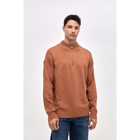 Buzo punto Folie Marrón