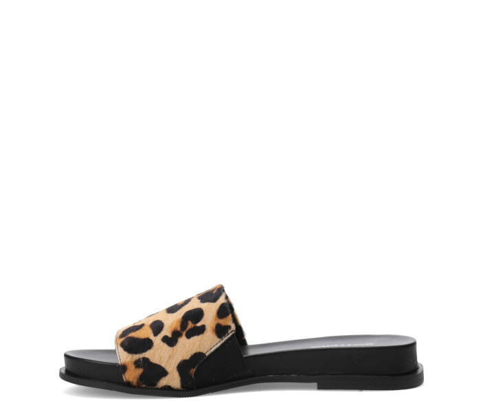 Sandalias de Mujer Bottero con Banda Ancha Leopardo