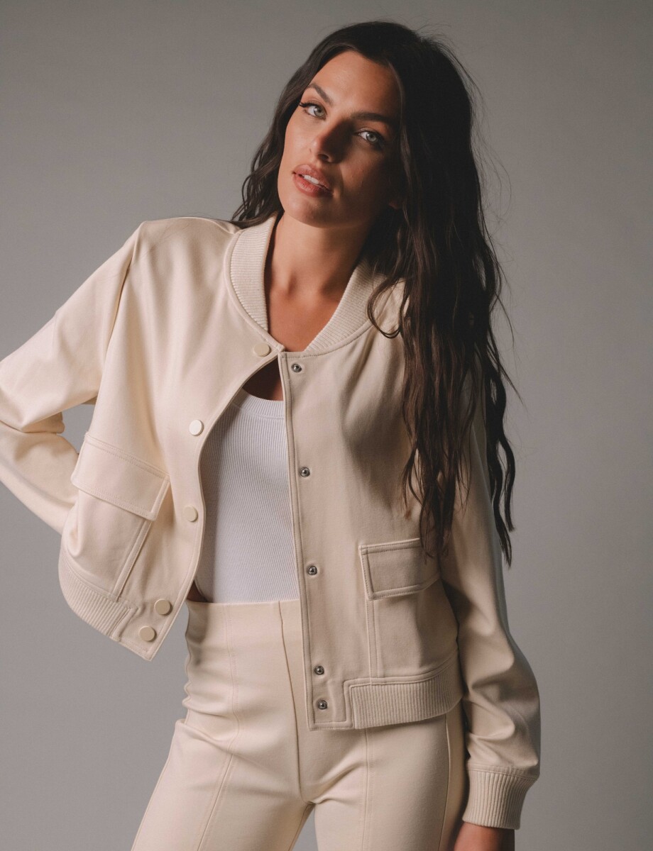 Camperita Bomber - Beige Claro 