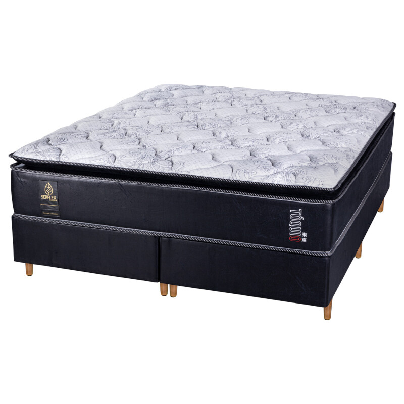 Conjunto sommier Toquio 1.38 x 1.88 (2 plazas) Conjunto sommier Toquio 1.38 x 1.88 (2 plazas)