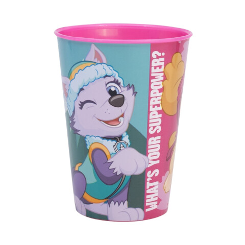 Vaso Plástico Paw Patrol 260 ml CORAL
