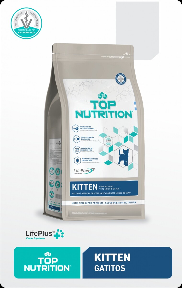 TOP NUTRITION GATITOS 7,5 KG - Top Nutrition Gatitos 7,5 Kg 