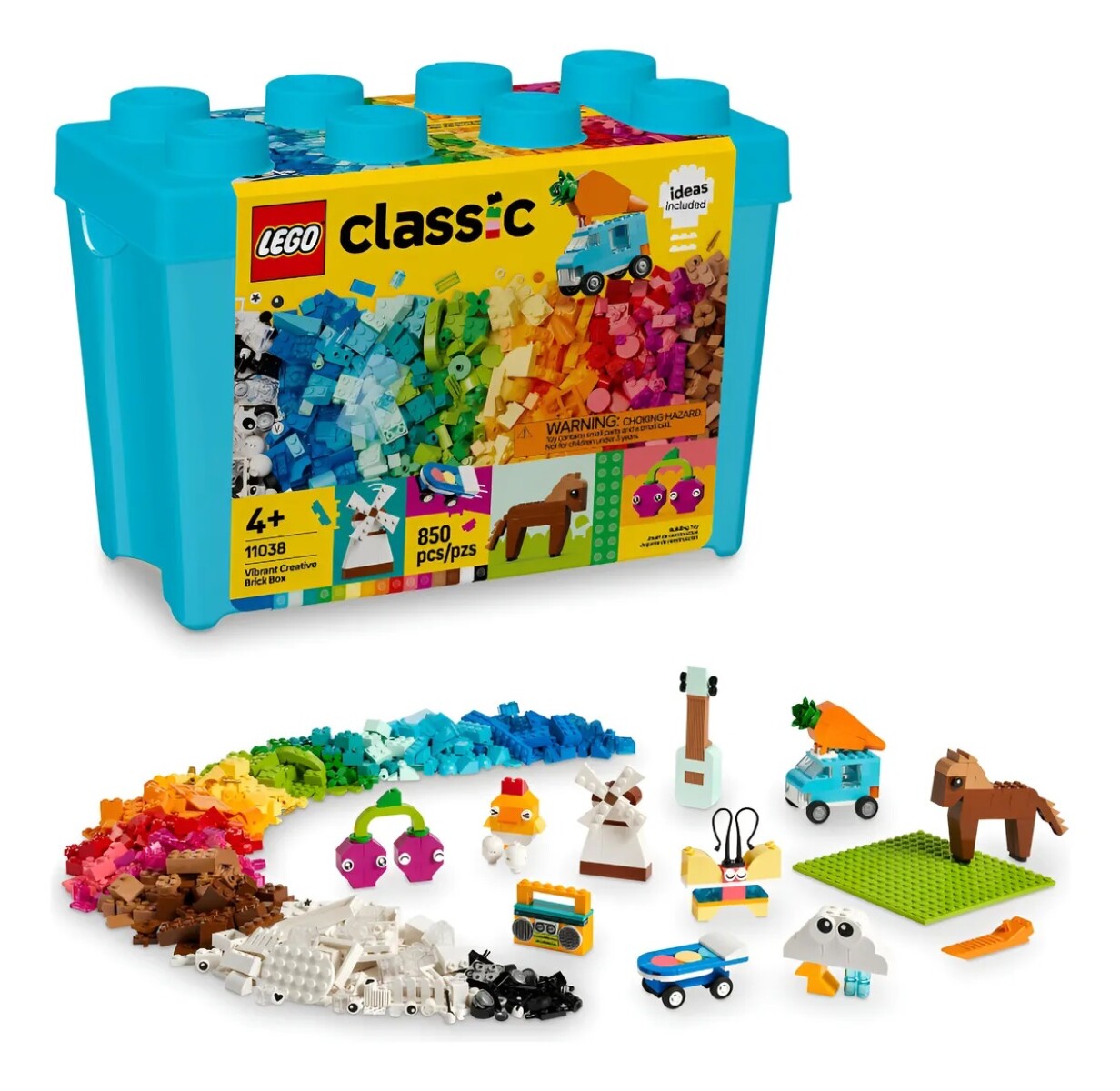 Set Lego Classic Caja Creativa Vibrante 11038 
