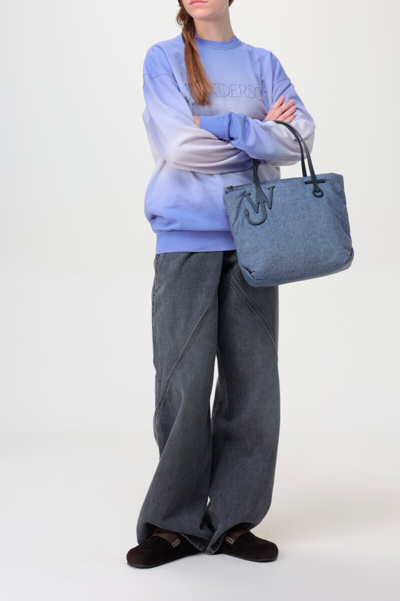 BOLSO SMALL PUFFY ANCHOR TOTE Azul