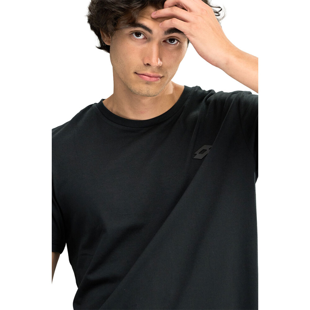 Lotto Remera Manga Corta ARIA de Hombre - Negro Negro