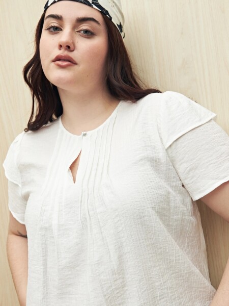 BLUZA ALLIE NEVI BLANCO