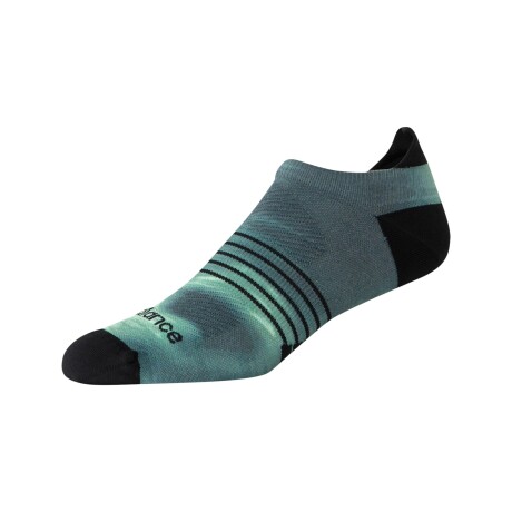 Medias New Balance Unisex - PRO RUN TAB SOCKS - LAS15107AS BLACK/GREY/GREEN