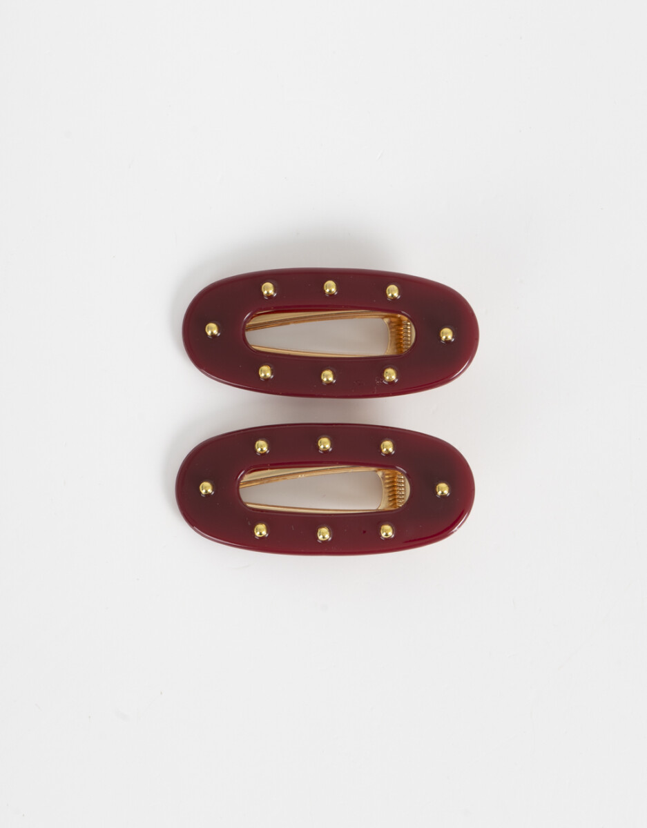 Set De Hebillas Tic Tac 