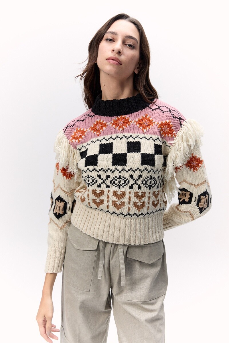 Sweater Incaico - Crudo 
