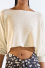 AME LUREX SWEATER Silver