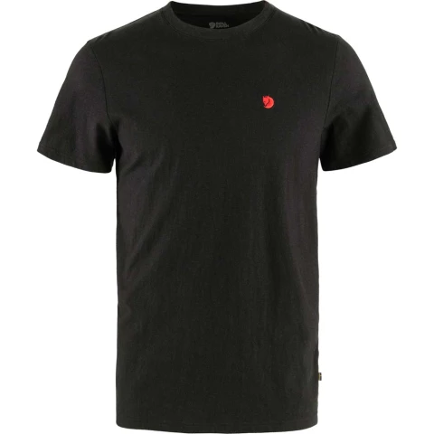 Polo Fjallraven Hemp Blend Hombre Black
