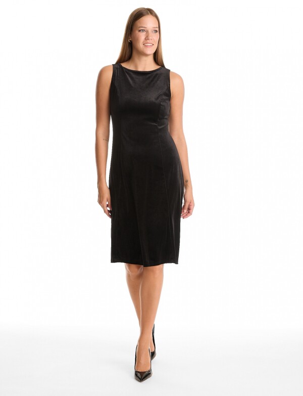 Vestido Velvet NEGRO