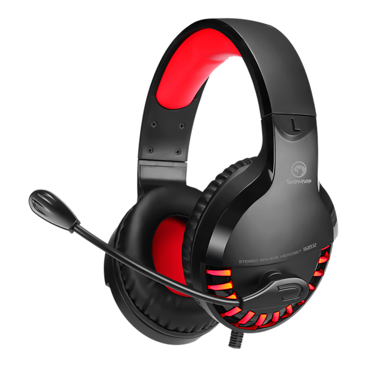 Auriculares Gaming Marvo Hg8932 Win7+ 