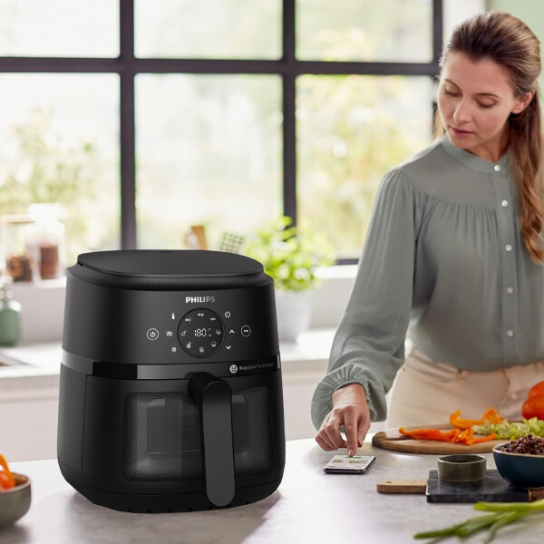 Freidora De Aire Philips Na220 Pantalla Táctil 4.2 Lts FREIDORA SIN ACEITE PHILIPS NA220