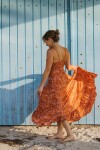 Vestido Avelia Naranja