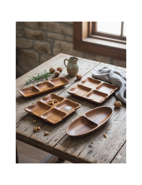 COPETINERO RECT. 3 DIVISIONES MADERA 20X9X2.5CM COPETINERO RECT. 3 DIVISIONES MADERA 20X9X2.5CM