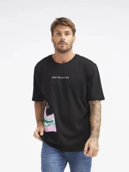 T-SHIRT N.SAILS 18832 NEGRO
