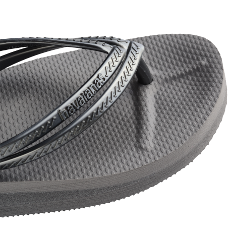 Sandalias de Mujer Havaianas Wedges Wns Gris Acero