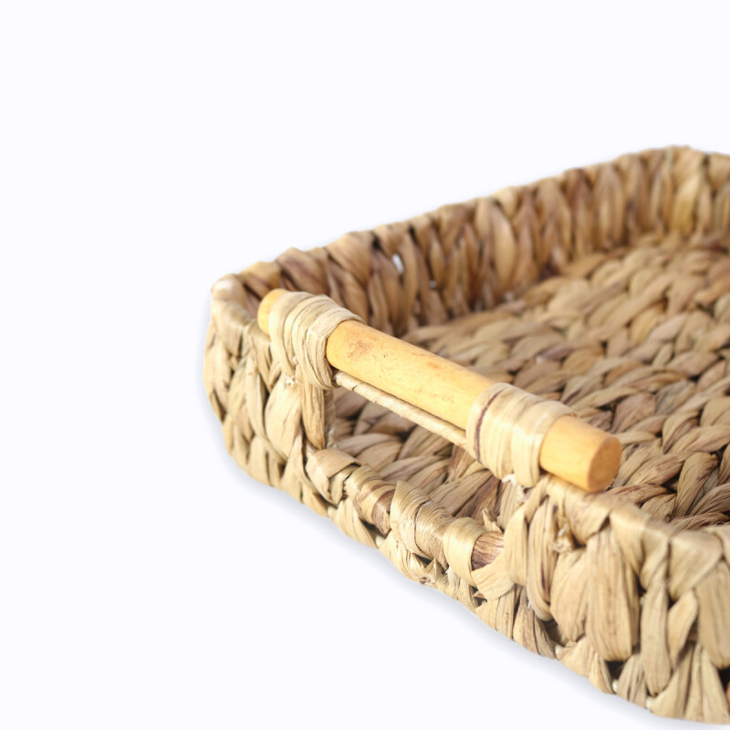 BANDEJA RECT YUTE 30X22X6CM PEQ Unica