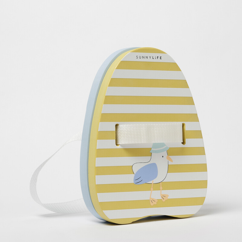 Flotador de cintura para niños Mustard Stripe