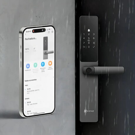 Cerradura Inteligente EZVIZ DL05 6068 Desbloqueo Remoto A Través De App Cerradura Inteligente EZVIZ DL05 6068 Desbloqueo Remoto A Través De App