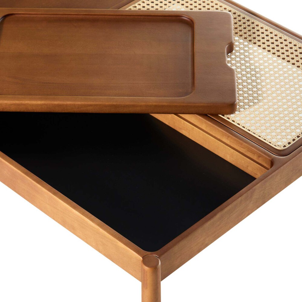 MESA RATONA MADERA MARRON ORLA CASTAÑO