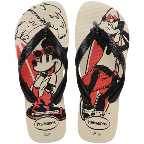 Ojotas Havaianas Top Disney Beige
