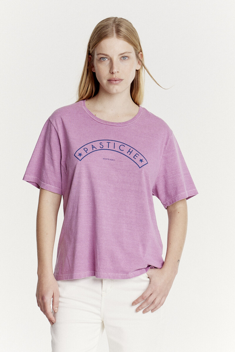 T-shirt San Púrpura