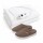 Set Invierno Pantuflas Unisex Antidesliz +Calienta Cama 1Pza Marrón