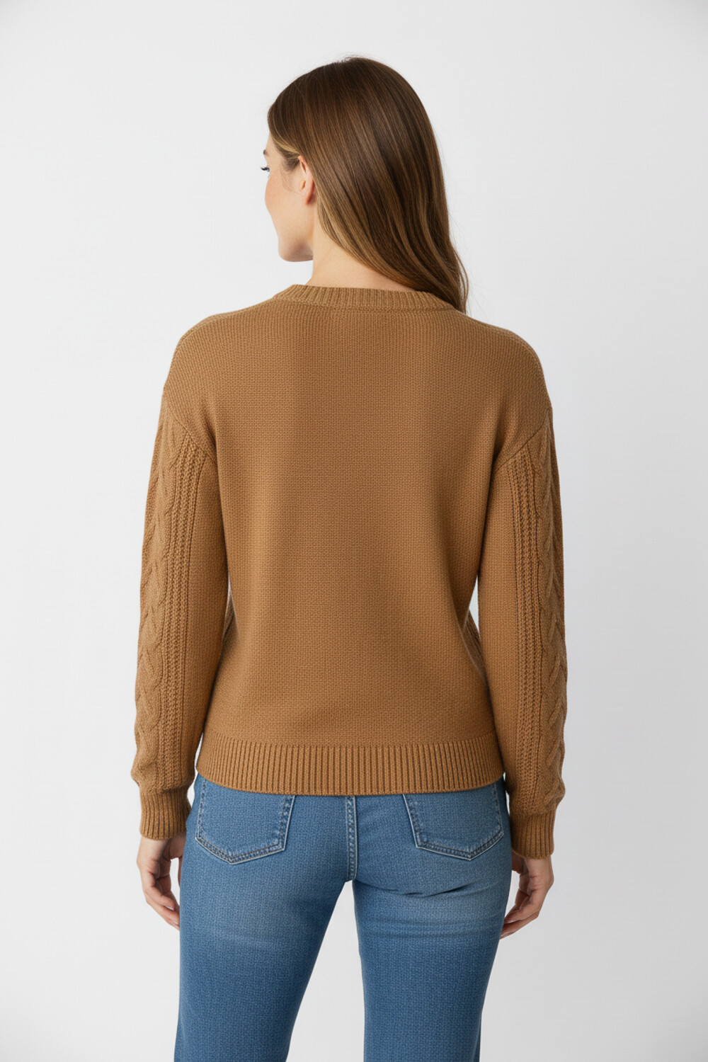 Sweater Focio Camel