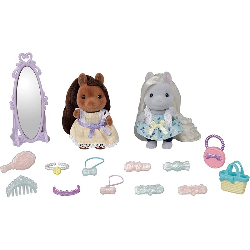 Set de Pony-amigas Sylvanian Set de Pony-amigas Sylvanian