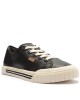 CHAMPION NEGRO CON CORDONES BLANCOS Negro