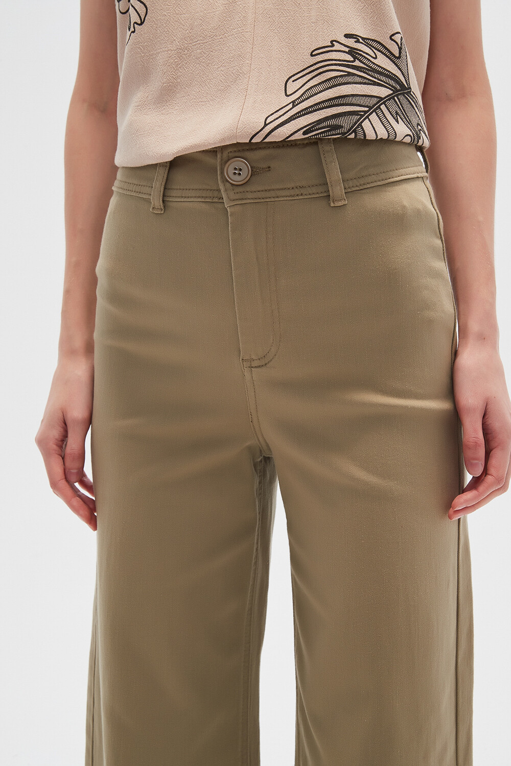 Pantalon Tesa Verde Oliva Claro