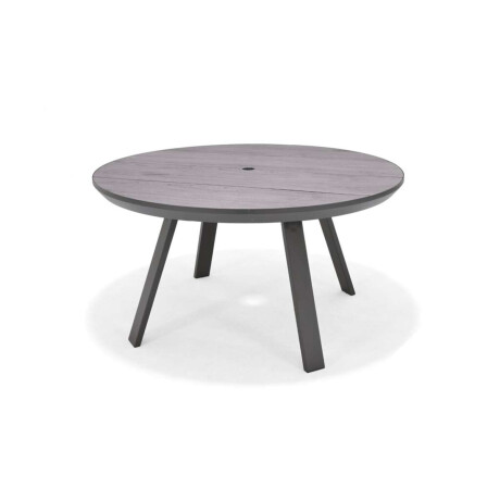 Mesa redonda de Patio Diametro 141cm Urbanite Gris
