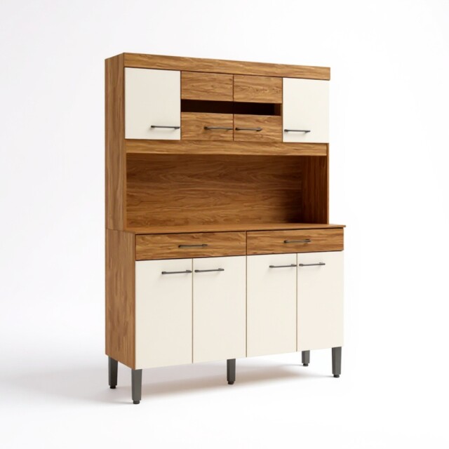 Kit cocina compacta - 8 puertas 2 cajones Kit cocina compacta - 8 puertas 2 cajones