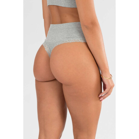 Bikini alta daisy Gris melange