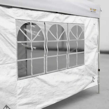 2 Paredes para Gazebo con Ventana Arye Blanco