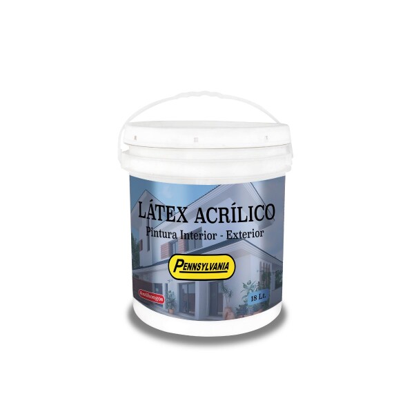 PINTURA ACRILICA EXTERIOR PENSYLVANIA 18 LTS. Pintura Acrilica Exterior Pensylvania 18 Lts.