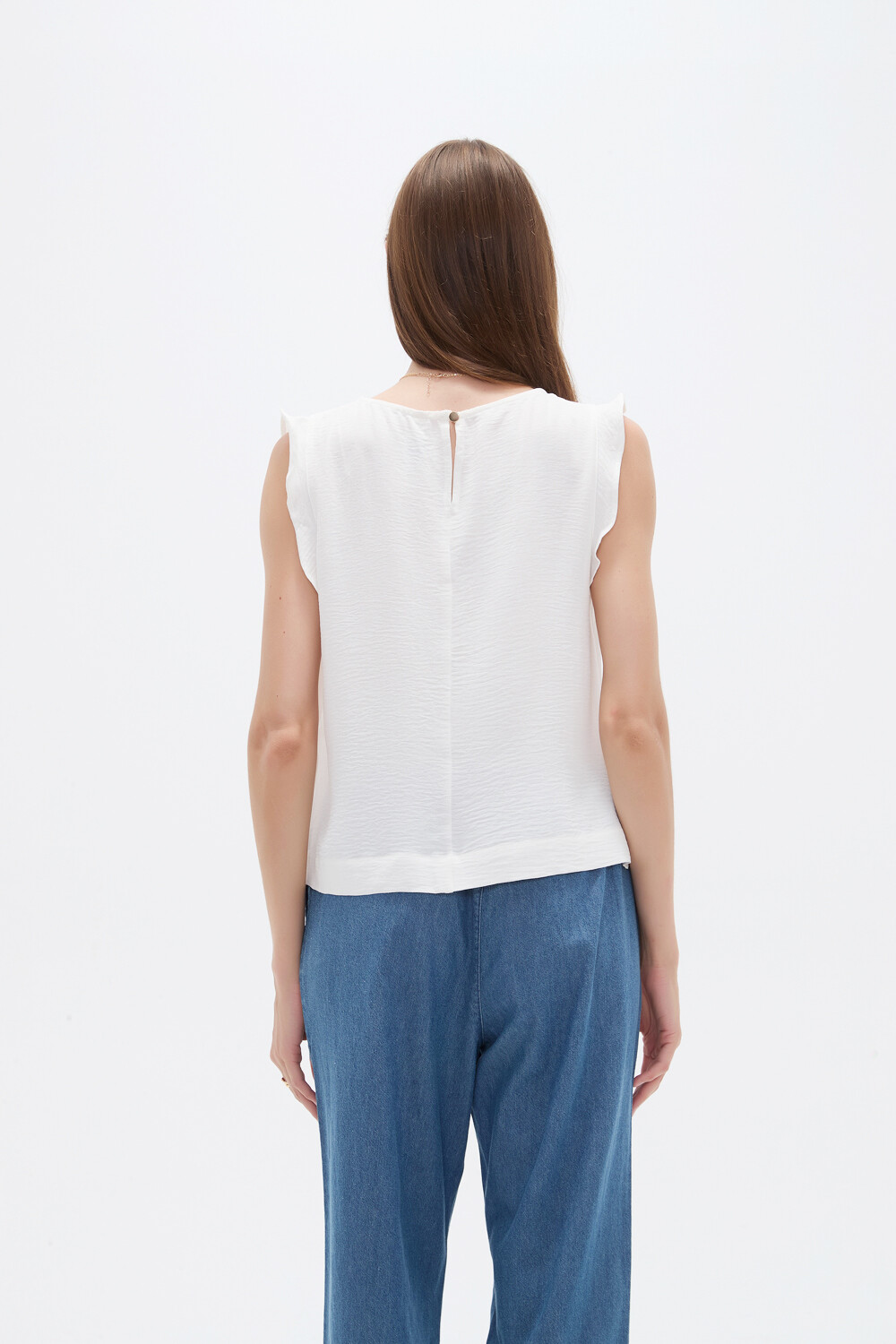 Blusa Jastel Marfil / Off White