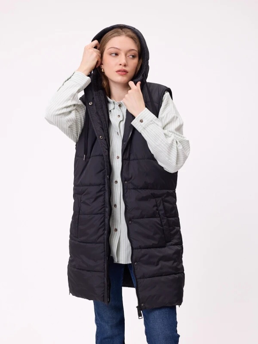 CHALECO RUSTY DINLO - NEGRO 